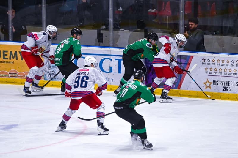 Ice Hockey. Tauron Hokej Liga. Polonia Bytom - JKH GKS Jastrzebie. 12.10.2025