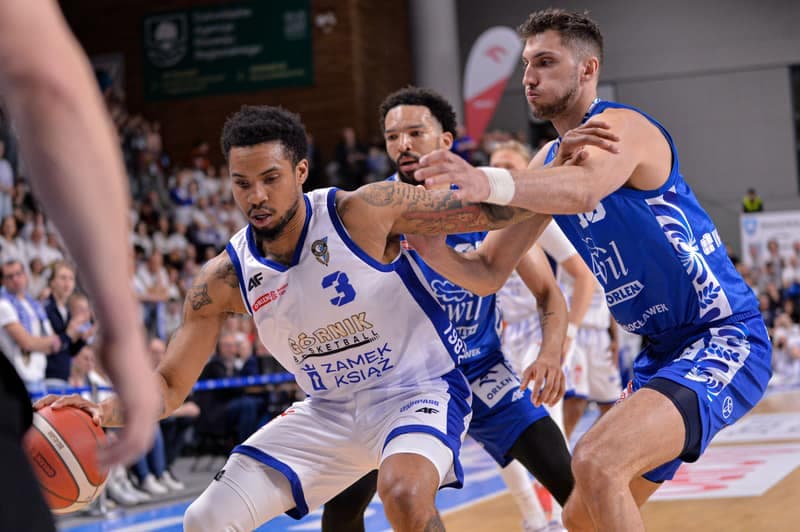 Basketball. Orlen Basket Liga. Gornik Walbrzych - Anwil Wloclawek. 06.04.2025