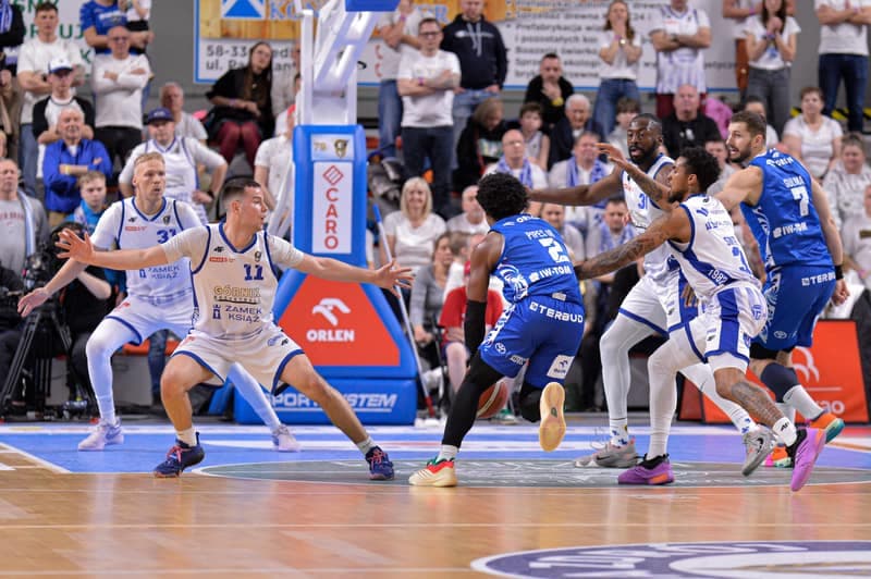 Basketball. Orlen Basket Liga. Gornik Walbrzych - Anwil Wloclawek. 06.04.2025