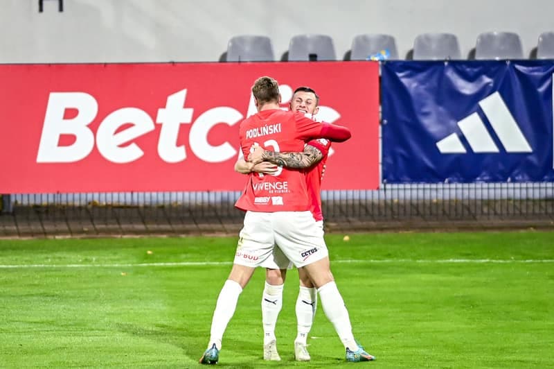 Football. Betclic 1 liga. Miedz Legnica - Pogon Siedlce. 17.10.2025