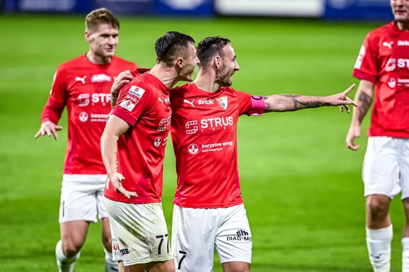 Football. Betclic 1 liga. Miedz Legnica - Pogon Siedlce. 17.10.2025