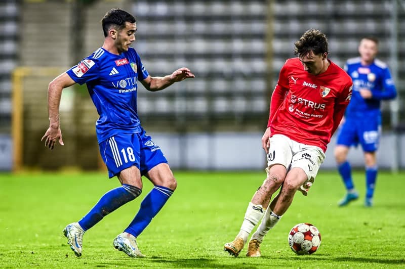 Football. Betclic 1 liga. Miedz Legnica - Pogon Siedlce. 17.10.2025