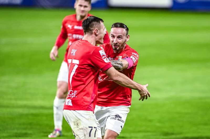 Football. Betclic 1 liga. Miedz Legnica - Pogon Siedlce. 17.10.2025