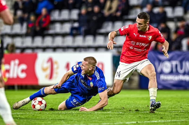 Football. Betclic 1 liga. Miedz Legnica - Pogon Siedlce. 17.10.2025