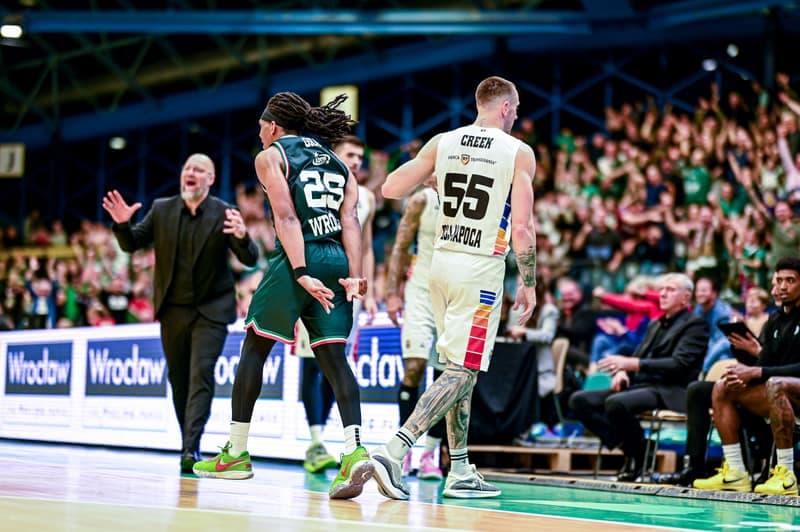 Basketball. EuroCup. Slask Wroclaw - UBT Cluj-Napoca. 15.10.2025