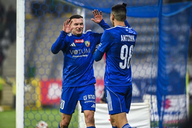 Football. Betclic 1 Liga. Miedz Legnica - GKS Tychy. 28.11.2025