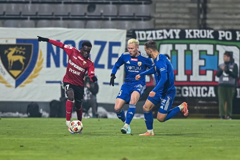 Football. Betclic 1 Liga. Miedz Legnica - GKS Tychy. 28.11.2025