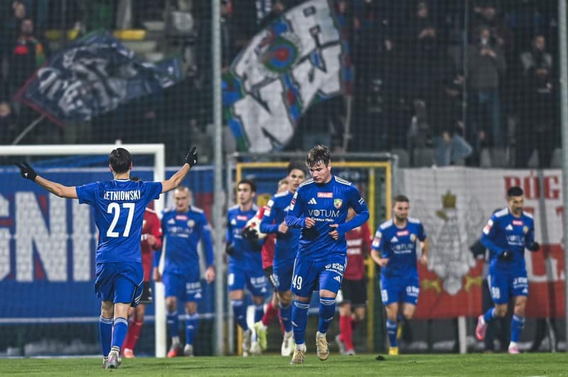 Football. Betclic 1 Liga. Miedz Legnica - GKS Tychy. 28.11.2025