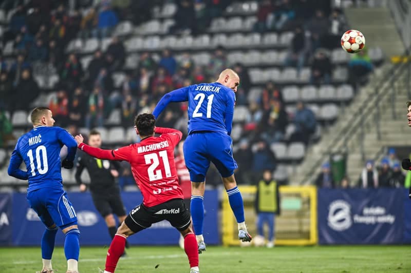Football. Betclic 1 Liga. Miedz Legnica - GKS Tychy. 28.11.2025