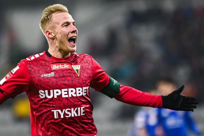 Football. Betclic 1 Liga. Miedz Legnica - GKS Tychy. 28.11.2025