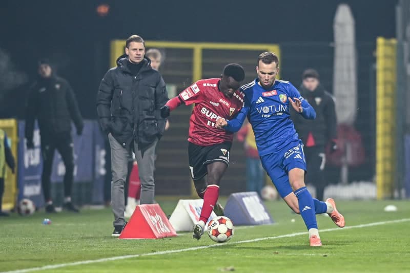 Football. Betclic 1 Liga. Miedz Legnica - GKS Tychy. 28.11.2025