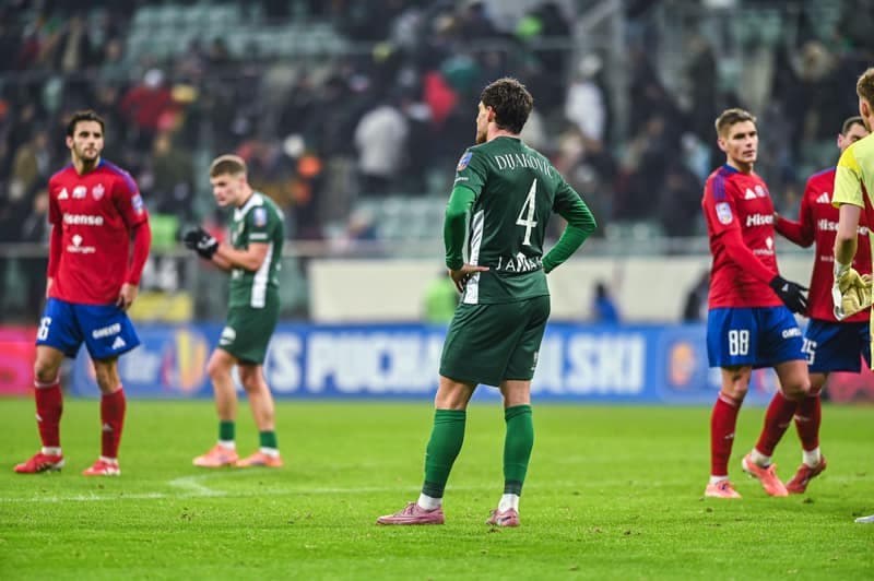 Football. STS Puchar Polski. Slask Wroclaw - Rakow Czestochowa. 03.12.2025