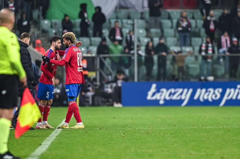 Football. STS Puchar Polski. Slask Wroclaw - Rakow Czestochowa. 03.12.2025