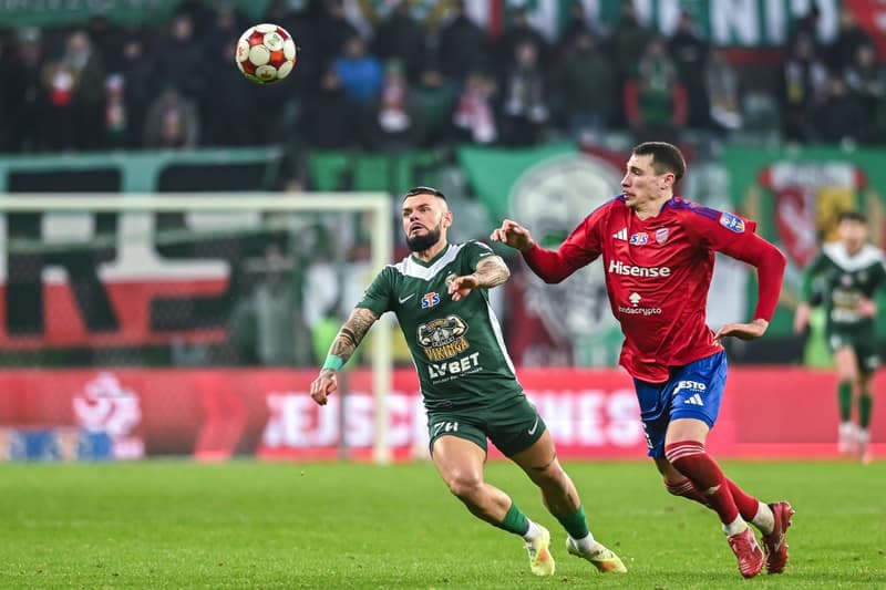 Football. STS Puchar Polski. Slask Wroclaw - Rakow Czestochowa. 03.12.2025