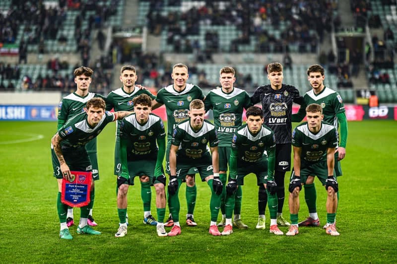 Football. STS Puchar Polski. Slask Wroclaw - Rakow Czestochowa. 03.12.2025