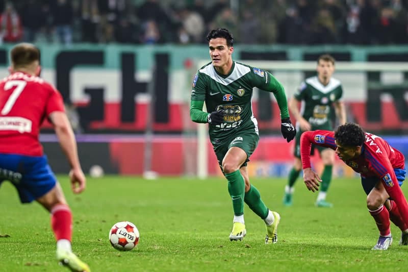 Football. STS Puchar Polski. Slask Wroclaw - Rakow Czestochowa. 03.12.2025