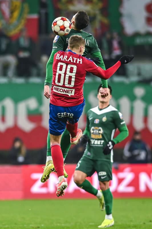 Football. STS Puchar Polski. Slask Wroclaw - Rakow Czestochowa. 03.12.2025