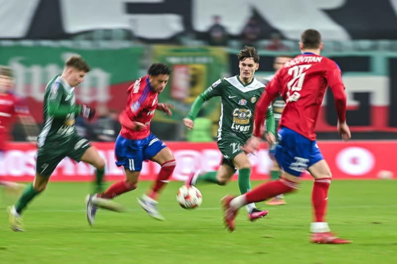 Football. STS Puchar Polski. Slask Wroclaw - Rakow Czestochowa. 03.12.2025