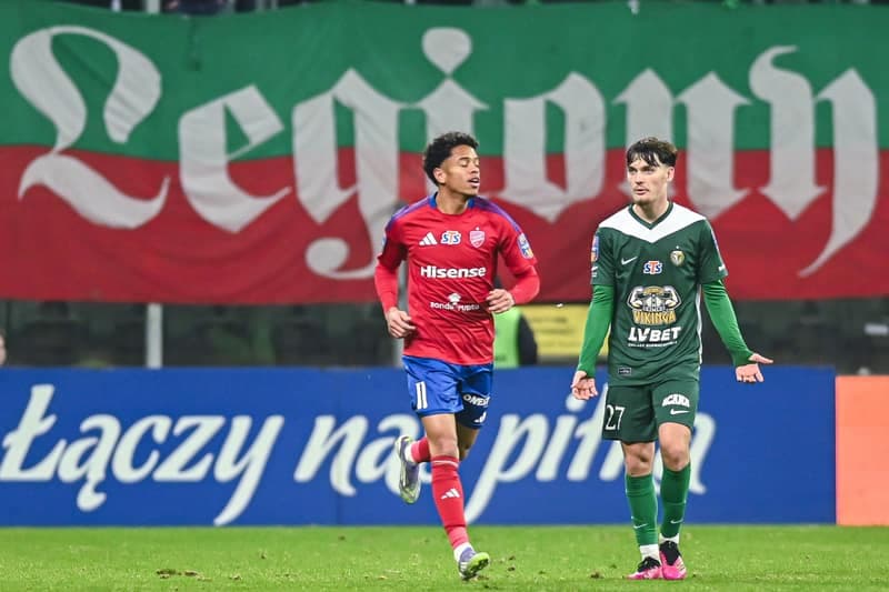 Football. STS Puchar Polski. Slask Wroclaw - Rakow Czestochowa. 03.12.2025