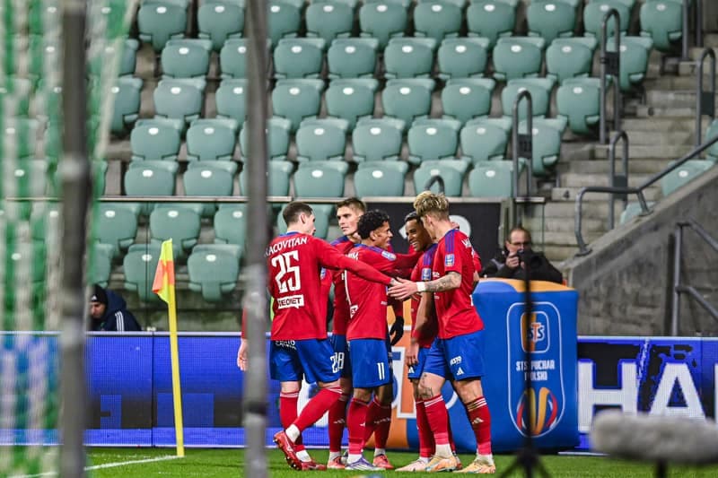 Football. STS Puchar Polski. Slask Wroclaw - Rakow Czestochowa. 03.12.2025