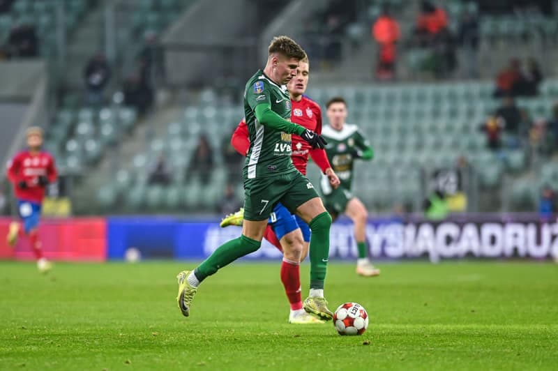 Football. STS Puchar Polski. Slask Wroclaw - Rakow Czestochowa. 03.12.2025