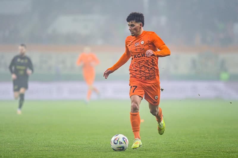 Football. PKO BP Ekstraklasa. Zaglebie Lubin - Jagiellonia Bialystok. 30.11.2025