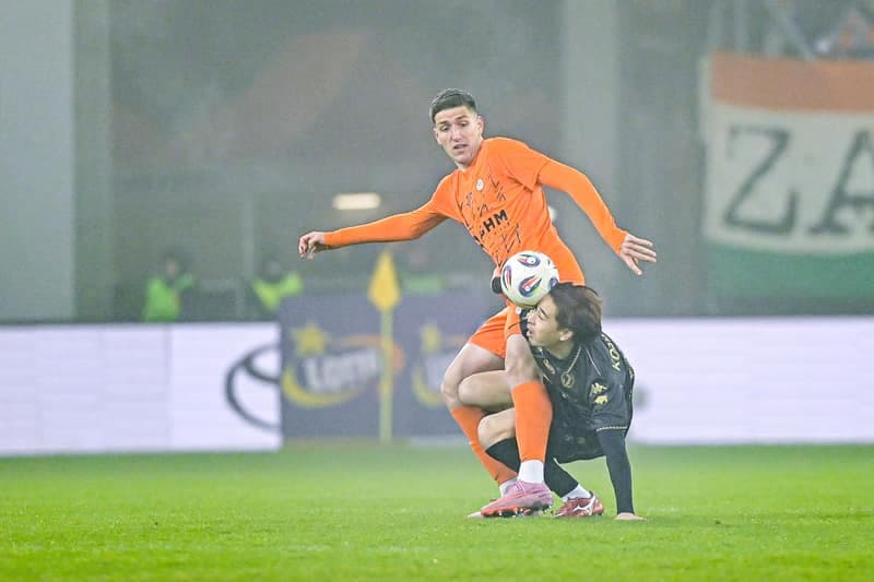 Football. PKO BP Ekstraklasa. Zaglebie Lubin - Jagiellonia Bialystok. 30.11.2025