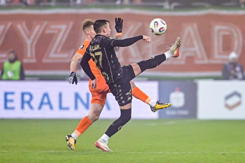 Football. PKO BP Ekstraklasa. Zaglebie Lubin - Jagiellonia Bialystok. 30.11.2025