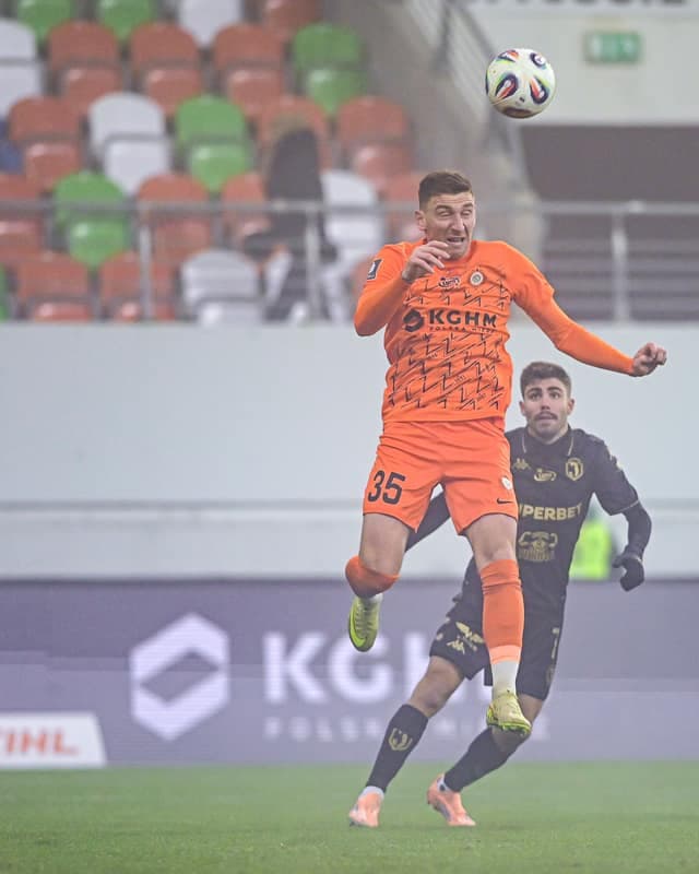 Football. PKO BP Ekstraklasa. Zaglebie Lubin - Jagiellonia Bialystok. 30.11.2025