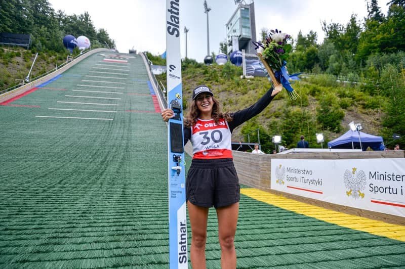 Ski Jumping. FIS Summer Grand Prix. Women High Five Competition. 17.08.2025