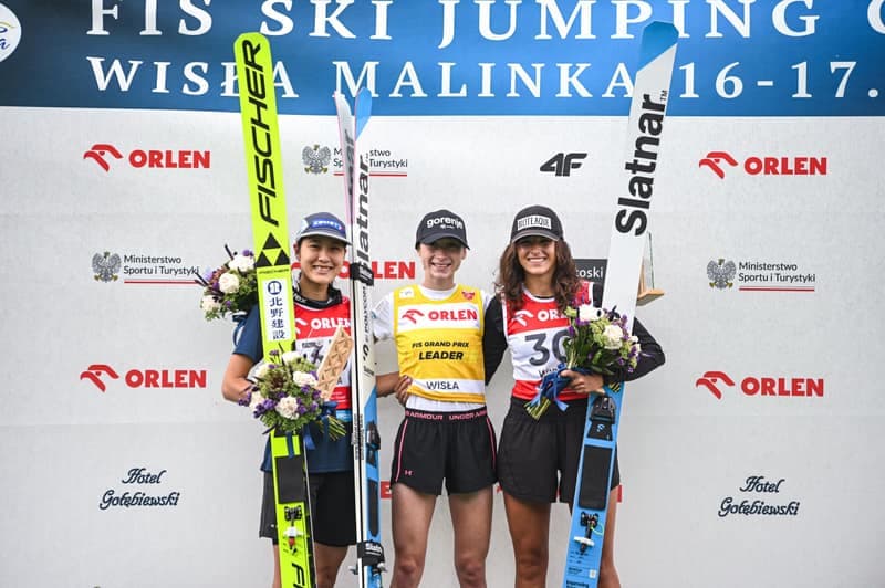 Ski Jumping. FIS Summer Grand Prix. Women High Five Competition. 17.08.2025
