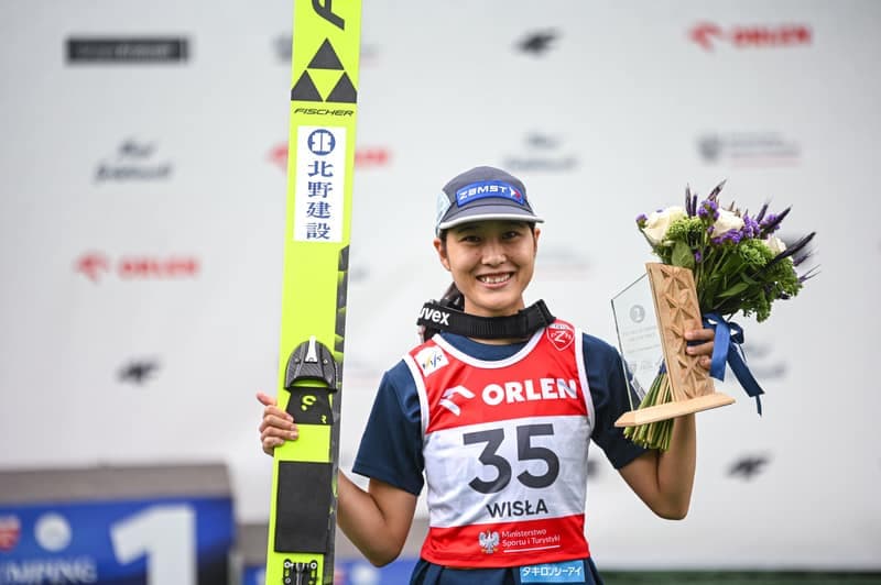 Ski Jumping. FIS Summer Grand Prix. Women High Five Competition. 17.08.2025