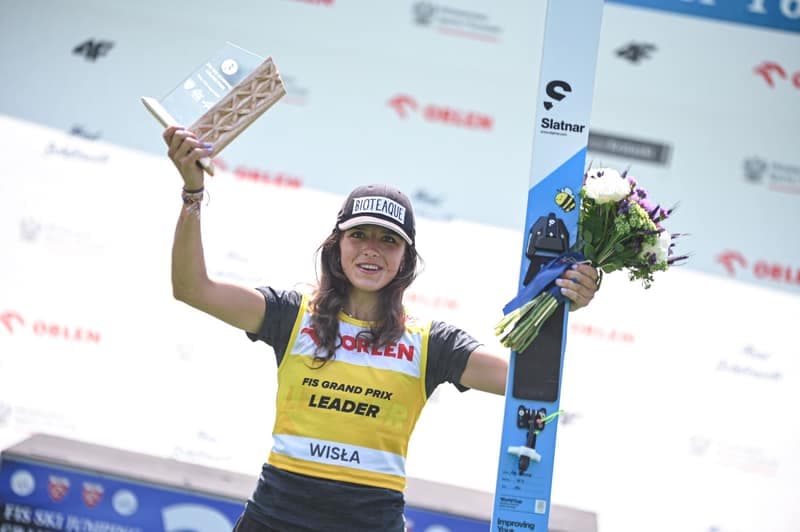 Ski Jumping. FIS Summer Grand Prix. Women Individual Competition. 16.08.2025