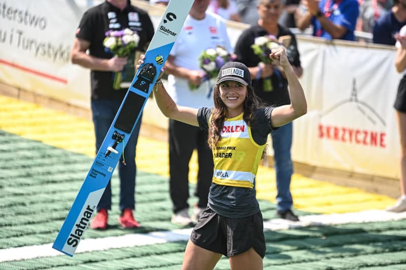 Ski Jumping. FIS Summer Grand Prix. Women Individual Competition. 16.08.2025