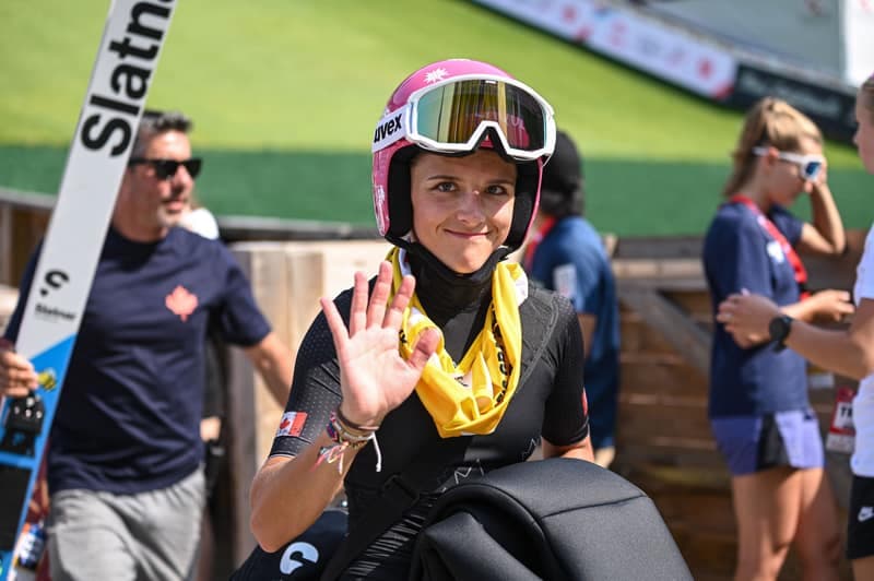 Ski Jumping. FIS Summer Grand Prix. Women Individual Competition. 16.08.2025