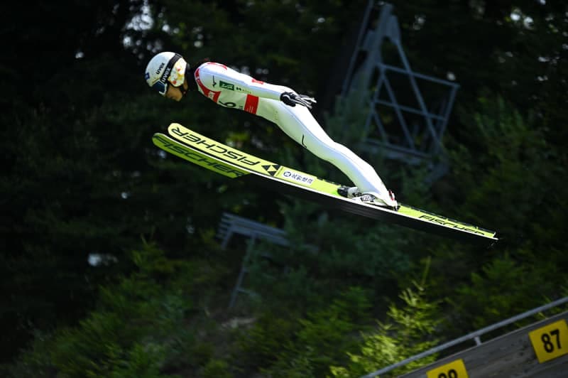 Ski Jumping. FIS Summer Grand Prix. Women Individual Competition. 16.08.2025