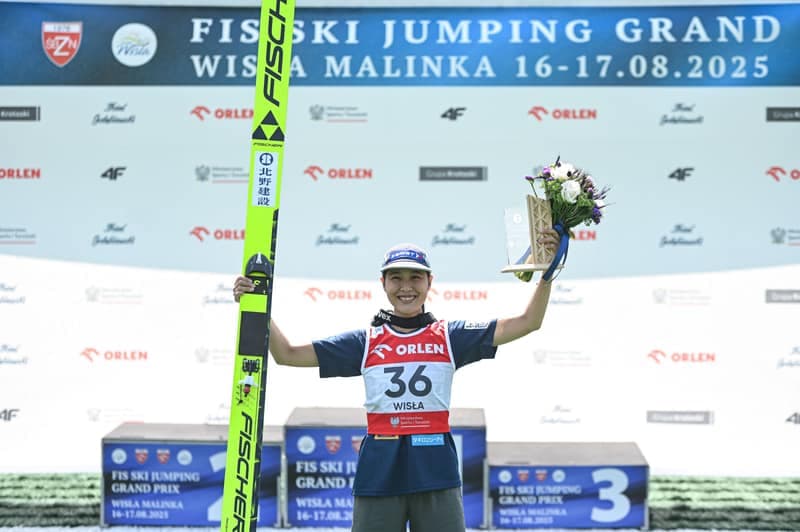 Ski Jumping. FIS Summer Grand Prix. Women Individual Competition. 16.08.2025