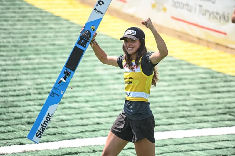 Ski Jumping. FIS Summer Grand Prix. Women Individual Competition. 16.08.2025
