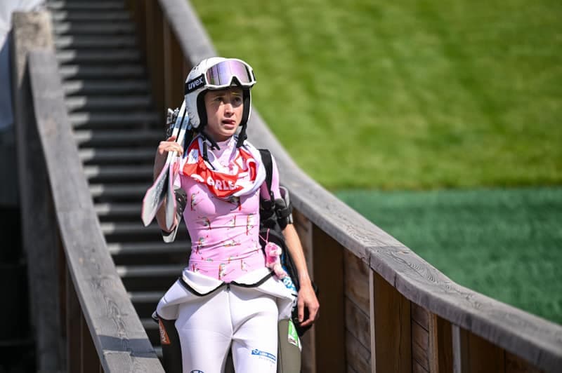Ski Jumping. FIS Summer Grand Prix. Women Individual Competition. 16.08.2025