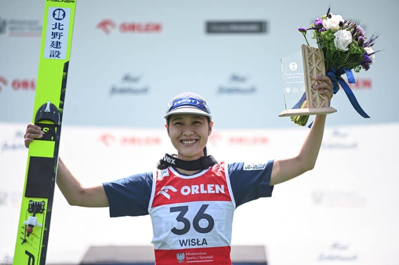 Ski Jumping. FIS Summer Grand Prix. Women Individual Competition. 16.08.2025