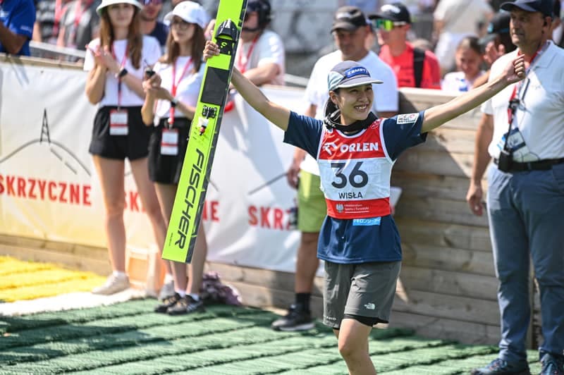 Ski Jumping. FIS Summer Grand Prix. Women Individual Competition. 16.08.2025