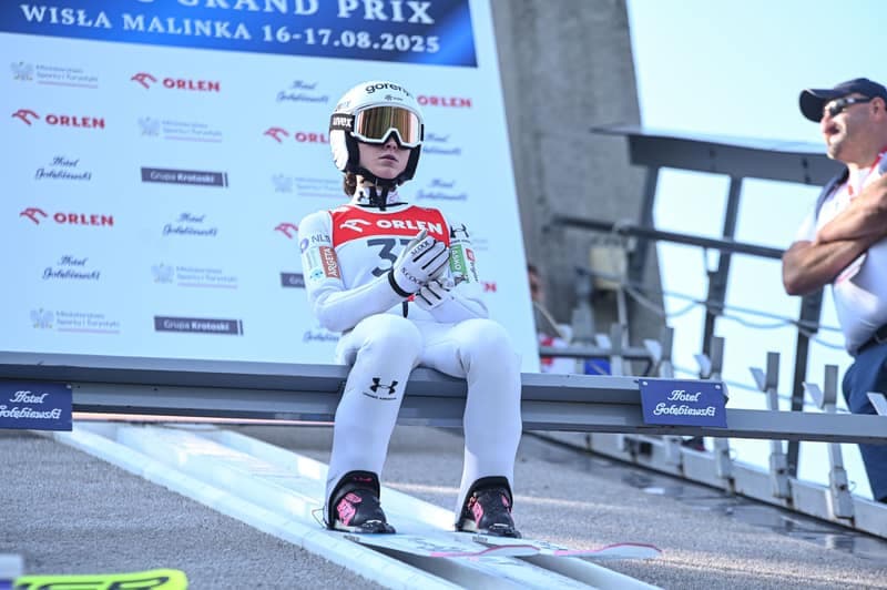 Ski Jumping. FIS Summer Grand Prix. Women Trial Round. 16.08.2025