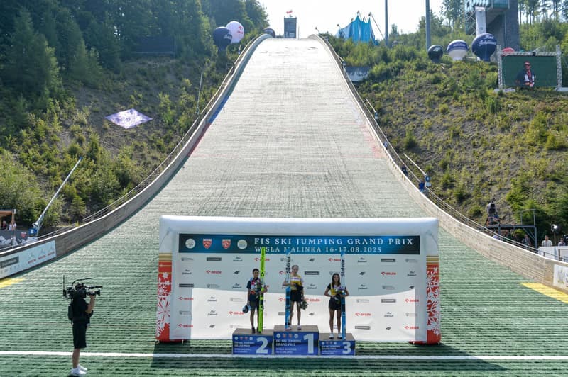 Ski Jumping. FIS Summer Grand Prix. Women Individual Competition. 16.08.2025
