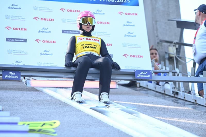 Ski Jumping. FIS Summer Grand Prix. Women Trial Round. 16.08.2025