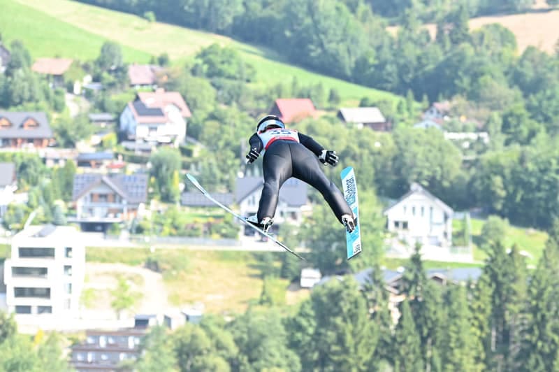 Ski Jumping. FIS Summer Grand Prix. Women Trial Round. 16.08.2025