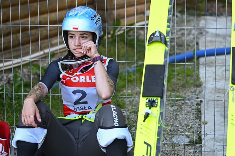 Ski Jumping. FIS Summer Grand Prix. Women Trial Round. 16.08.2025