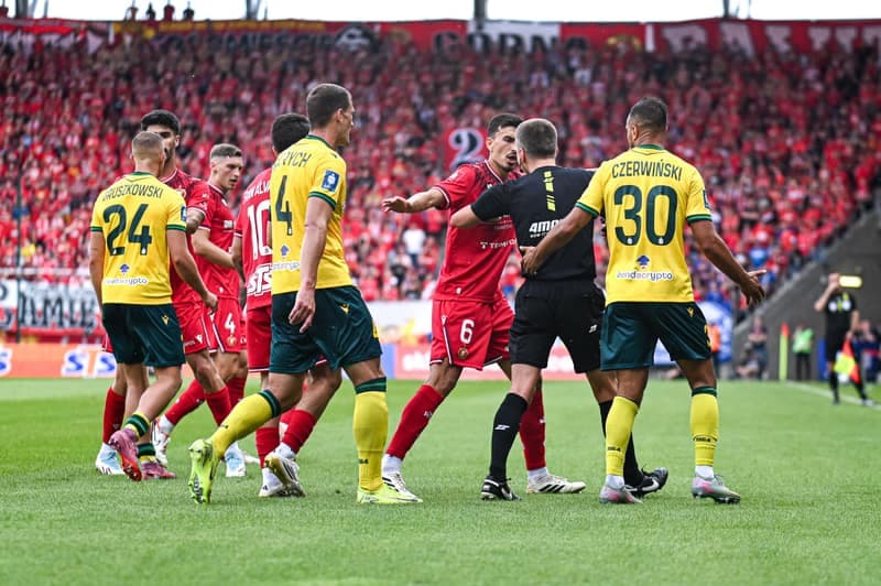 Football. PKO BP Ekstraklasa. Widzew Lodz - GKS Katowice. 02.08.2025