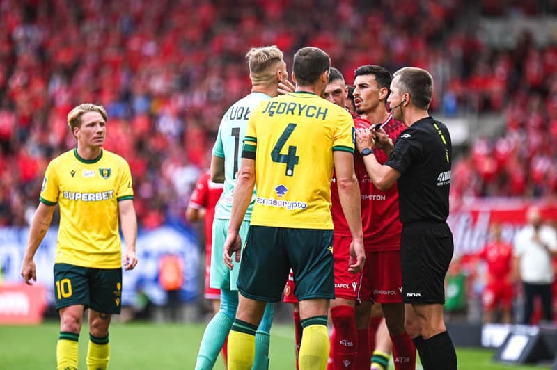 Football. PKO BP Ekstraklasa. Widzew Lodz - GKS Katowice. 02.08.2025