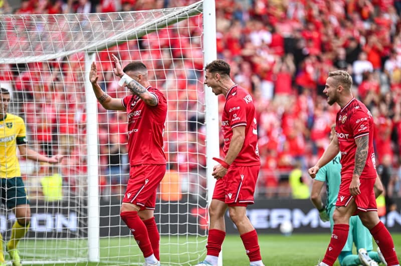Football. PKO BP Ekstraklasa. Widzew Lodz - GKS Katowice. 02.08.2025