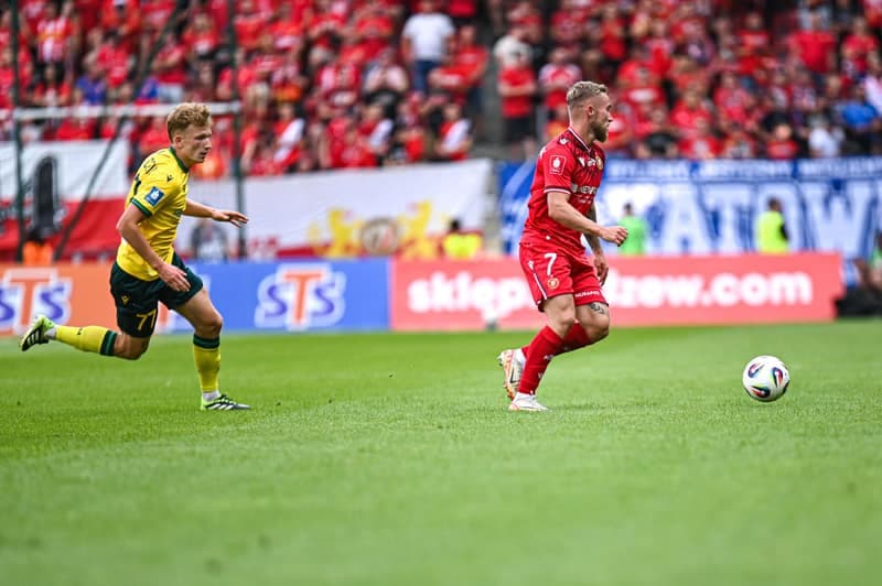 Football. PKO BP Ekstraklasa. Widzew Lodz - GKS Katowice. 02.08.2025